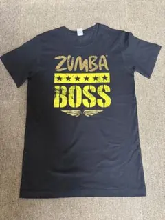 ZUMBA BOSS Tシャツ インストラクター用 XS/S 黒