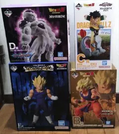一番くじドラゴンボールc賞孫悟飯d賞フリーザ箱へこみフィギュアのサムネイル