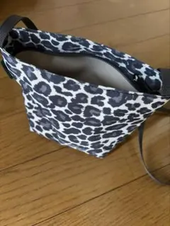 Herve Chapelier レオパード柄 ショルダーバッグXSのサムネイル