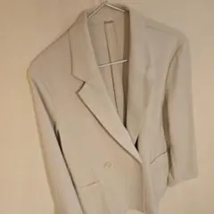 ミラオーウェン ジャケット アイボリー