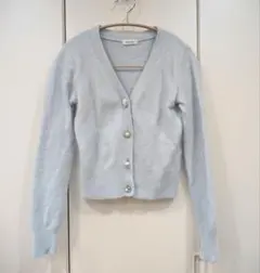 FRAY I.D ライトブルー カーディガン