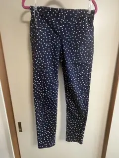 ドット柄 パンツ ネイビー 紺色のサムネイル
