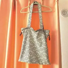 サマンサモスモス　トートバッグ　花柄　ブラウン