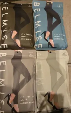 BELMISE スリムレギンス 4色セットSIZE/LL