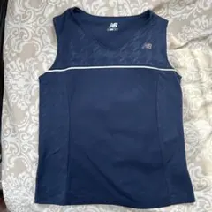 New Balance ネイビー Tシャツ Mサイズ　タンクトップ　テニスウェア