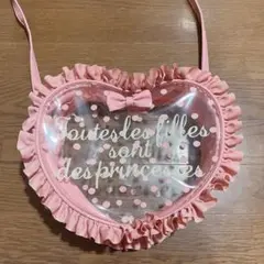 エミリーテンプルキュート チェリー柄 ピンク ビニールバッグ - メルカリ