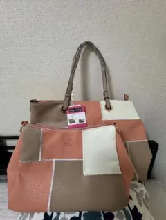 パッチワークデザインショルダーバッグ