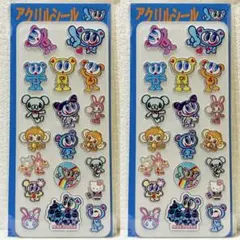 エンジェルブルー　アクリルシール２枚セット