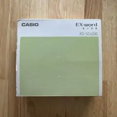 CASIO EX-word XD-SC4200 本体