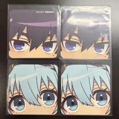 ブルーロック スマイルベースカフェ 天狗茶亭 コースター 烏旅人 氷織羊