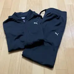 Puma ブラック ジャージ上下セット　レディース