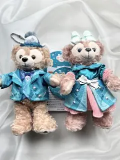 ぬいぐるみバッジ　ダッフィー　シェリーメイ　ジュビリー　25周年 ぬいバ