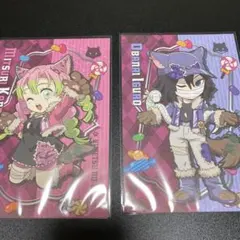 鬼滅の刃　2025 ハロウィン　後半　ポストカード　伊黒小芭内　甘露寺蜜璃