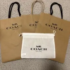 COACH ショップ袋と収納袋 セット