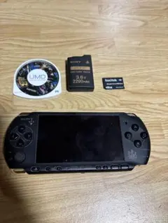 PSP-3000ハンターズモデル モンハン3rd 8GB バッテリー 動作未確認