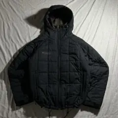 【廃盤】Columbia hooded puffer jacket 短丈 テック