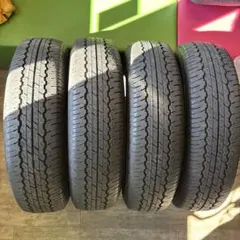 ランクル70 265 70 R16タイヤ ダンロップ バリ溝 5本セット岐阜から ランクル70 265 70 R16タイヤ ダンロップ バリ溝 5本セット岐阜から