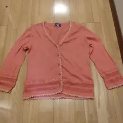 Burberry Blue Label ピンク カーディガン M