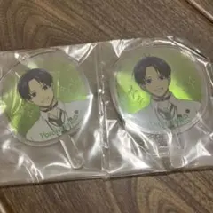 潔世一 うちわ型アクリルプレートキーホルダー ブルーロック　2点