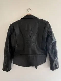 Harley-Davidson 本革ダブルライダースジャケット36 ハーレー - メルカリ