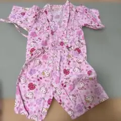 ハローキティ 甚平 120サイズ ピンク