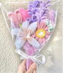 モールフラワー ブーケ 枯れない花束