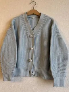 GU カーディガン 120 水色