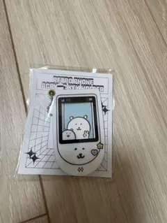 韓國 限定長野 自我吐槽熊 復古電話壓克力鑰匙圈 摺疊手機