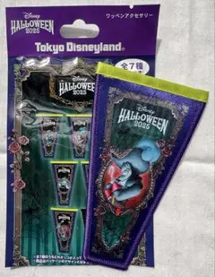 【大人気！】ディズニーハロウィン2025　ワッペンアクセサリー　フック船長