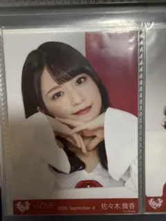 イコラブ　＝LOVE 生写真　佐々木舞香　赤白　ヨリ　無観客ライブ