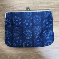 マリメッコ marimekko ポーチ ブルー 青