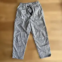 GLOBAL WORK チェック柄 ロングパンツ 130