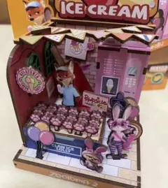 日本未発売】ズートピア 2 木製 3Dパズル ジオラマ 4点セット