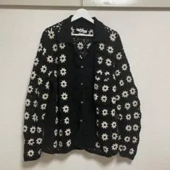 RELUME JOURNAL STANDARD クロシェアミ　ニットカーディガン