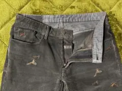 コーデュロイパンツ ワイドパンツ