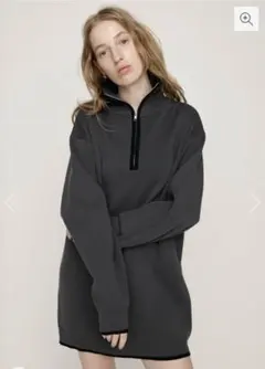 SLY HALF ZIP HN KNIT ショートワンピースのサムネイル