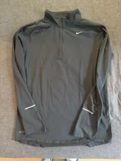 Nike Dri-Fit ハーフジップトップ Mサイズ チャコールグレー