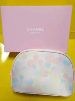 ポーチ シャネル レインボー CHANEL 新品 非売品 レア ノベルティ
