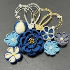 つまみ細工　髪飾り　成人式　卒業式袴　結婚式　七五三 和装髪飾り