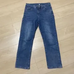 ストレートデニムジーンズ　M