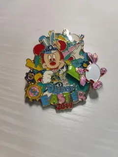 ディズニーランド　ミッキー イースターピンバッジ 2019