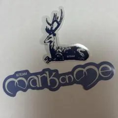 &TEAM mark on me ステッカー