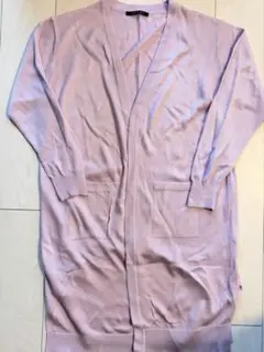 INGNI 薄紫 ロングカーディガン