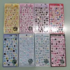 ボンボンドロップシール　moji サンリオ　8種コンプリート 文字　もじ