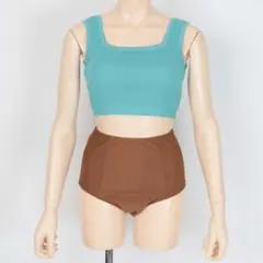 シンプルタンクトップビキニ　M