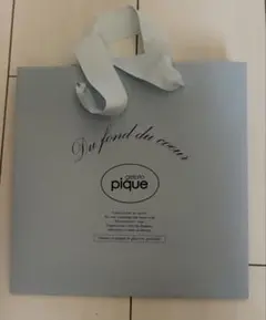 gelato pique ショップ袋 水色