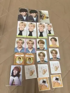 松倉海斗　厚紙、シールなどカード類　セット