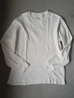 着用少 ユニクロ UNIQLO ソフトタッチクルーネックTシャツ ホワイト XL