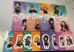 鬼滅の刃 ローソン クリアファイル ステッカー シール 全種類 メルカリ便