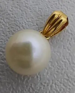 K18パールトップ　刻印あり